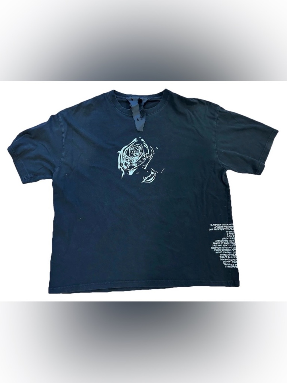 Pop Smoke Vlone Tracklist Tshirt Shirt Hard To Find Shoot For The Stars Aim M/L